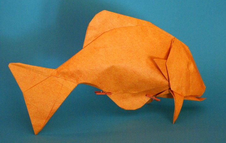 créateur: Eric Joisel
Papier: papier peau d'éléphant
Dimensions: 30cm à partir de 50*50
