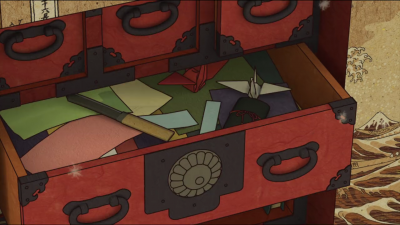 Grues.
Anthologie "Short peace" de Katsuhiro Otomo - Segment Tsukumo.
