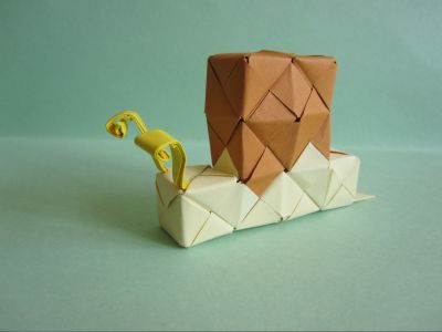 Escargot modulaire
Challenge de création mars 2017
