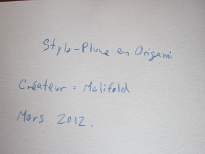 Malifold. Fountain Pen

