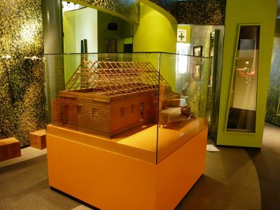Maquette de moulin à papier
