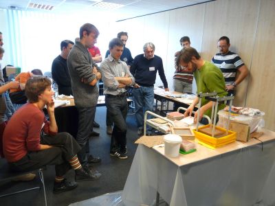 Atelier papier du vendredi par Aurèle
Mots-clés: LUO 2012 fabrication de papier
