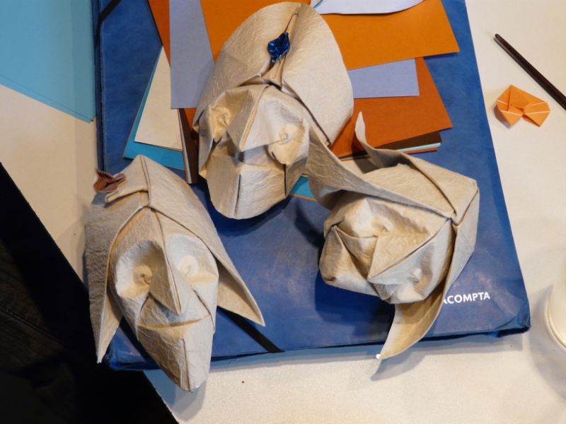 Masques improvisés à partir de la base d'eric
