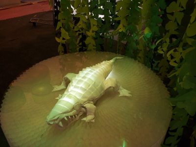 croco lampe
drop paper 60grs/m² en 500x500cm
