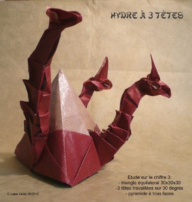 hydre à 3 têtes
challenge mai - étude sur le chiffre 3
Mots-clés: hydre à 3 têtes julien gritte