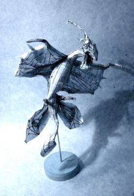 avatar - banshee - 1ere version
papier banane 50x50cm
Mots-clés: banshee avatar origami julien gritte