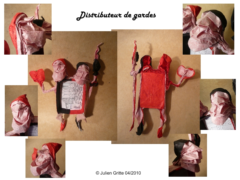 distributeur de gardes
challenge alice. 50x70cm, double soie 40g
Mots-clés: dealer distributeur gardes cartes julien gritte