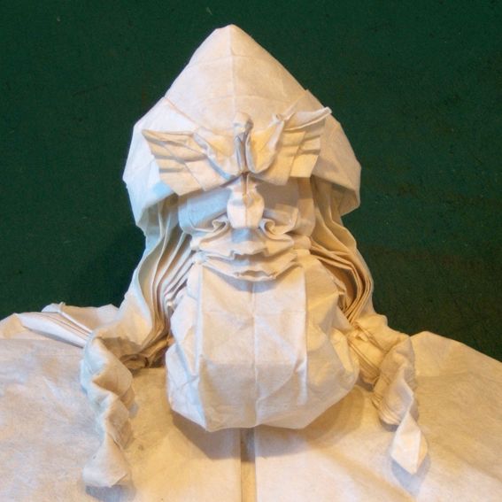 "Crane's Viking" - head detail
