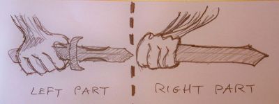 Balrog 2
Dessin de l'épée.

