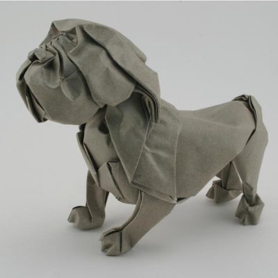 Bulldog.
Canson WF
Créé/plié en 2002.

