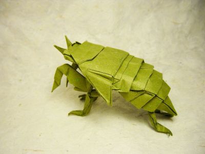 Cicada nymph (Satoshi Kamiya)
Un carré de 30 cm d'Origamido.
