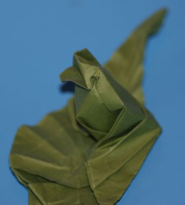 Happy Toad/Frog on a leaf
