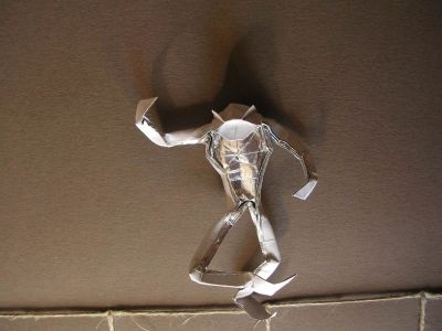 Dancing frog
Box pleating (simplissime)
CP disponible sur demande...
