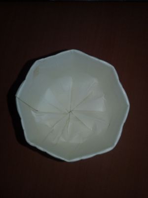 Coupe en gobelet à café
