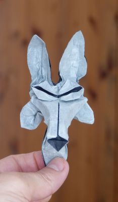 Coyote de Gachepapier - challenge de pliage, mai 1016
