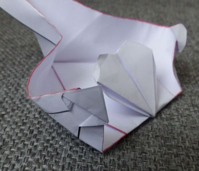 Test-fold "Showing my heart" de Alexander Kurth

