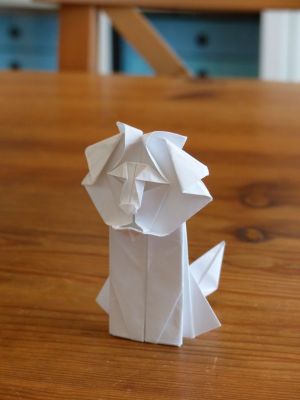 Lion de Ashimura Shunichi - challenge février 2015
