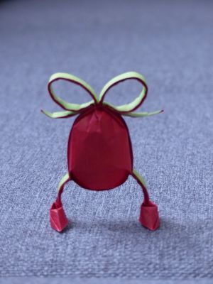 Oeuf de Pâques prêt à dégainer
