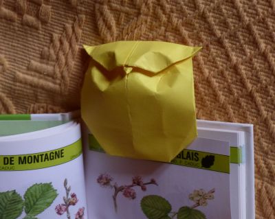 Hibou marque-page
