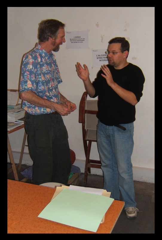 Nicolas Terry et Bernie Peyton
