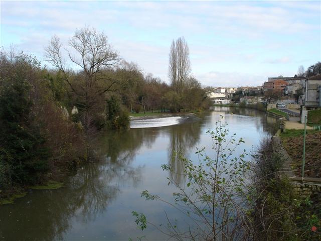 Sur le pont en arrivant
