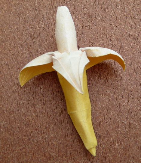 Banane d'Andrew HUDSON
Wet-folding mais pas de couleur
Mots-clés: Banane Andrew HUDSON
