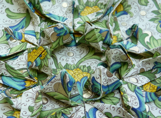Détail des boutons avant la formation du coeur
