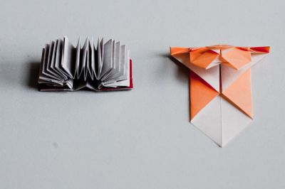challenge pliage de juin
Livre en kami 15cm et marque-page en kami 7.5cm
