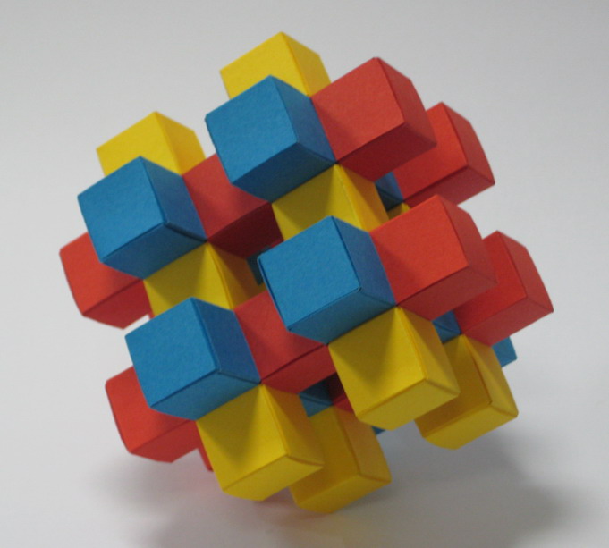 Sponge
36 modules, 12 mm cubes
