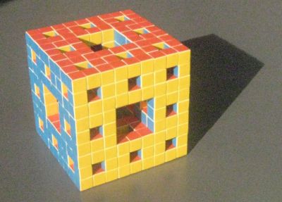 Menger Sponge, deuxième niveau
