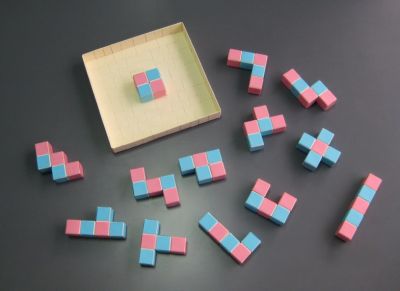 Pentominoes + tray
