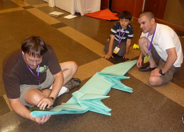Oversize folding challenge
