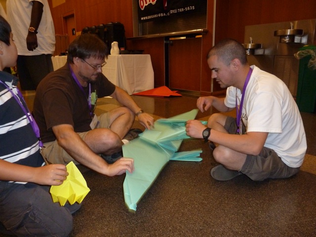 Oversize folding challenge
