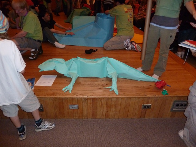 Oversize folding challenge
