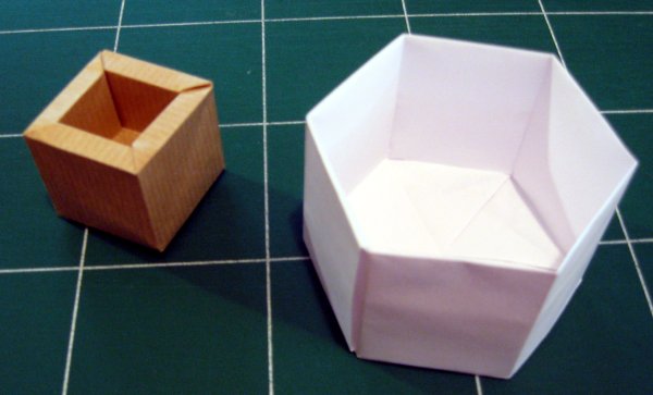 Boîtes en une feuille
