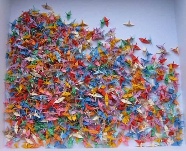 1000 grues
