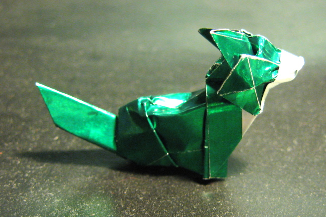 Renard de Kawazaki
Diagramme dans "Origami for the connoisseur"
