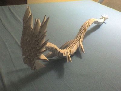 dragon en modulaire chinois
