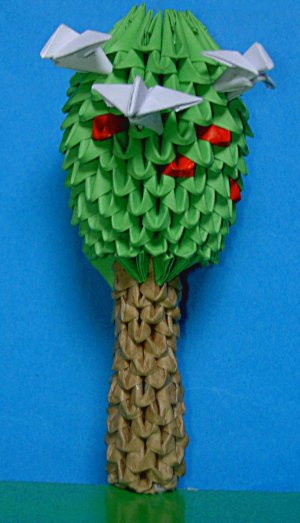 arbre
voici ma création pour un défi. Il s'agit d'un arbre fruitier duquel s'envole des oiseaux.
