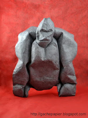 Gorille (gachepapier)
