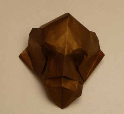 soldat - d'après le "3D mask" d'Eric Joisel
Kraft de 20cm
