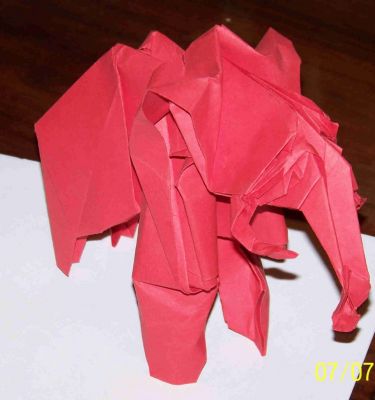 éléphant (rose)
