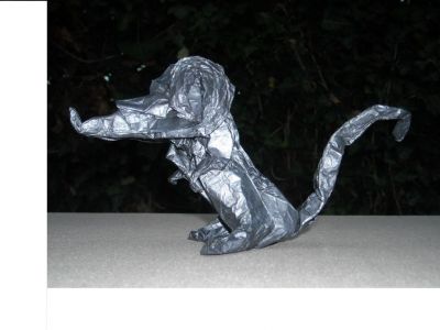 Rat Eric Joisel
J ai plier le rat d' Eric sur du papier de soie 50 50.
Ceci est mon première essai

