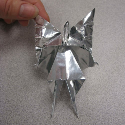 Christmas Tree Fairy de David Brill
Carré de 15X15cm
Papier origami métalisé

