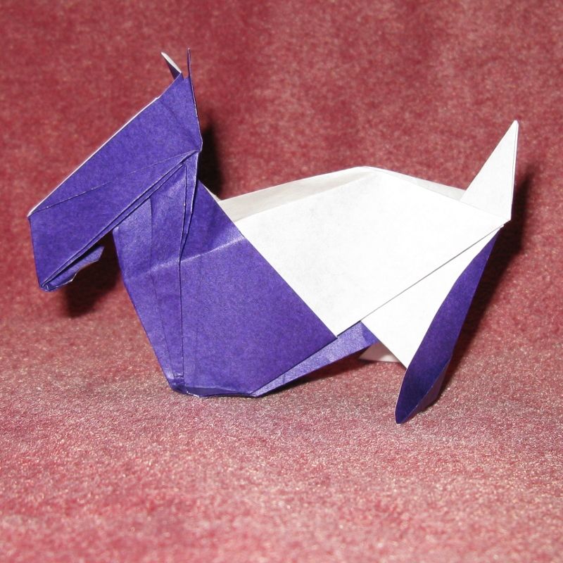 Scottie de Stephen Weiss
Carré de 15X15cm
Papier origami
