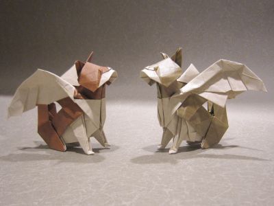 Winged Kitten (Tressym) de Joseph Wu
Plié et créé par Joseph Wu pour Créteur-crétion: Le jeu
