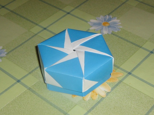 Tomoko Fuse hexagonal box
