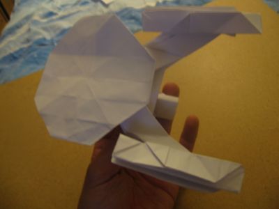 StarShip de Aori Ryo
Origami Tanteidan 9 Convention 
Fait le Dimanche 22 juin 2014
