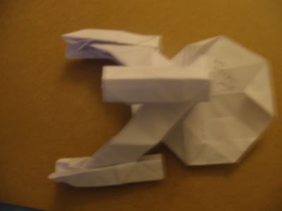 StarShip de Aoki Ryo 
Origami Tanteidan 9 Convention 
Fait le Dimanche 22 juin 2014
