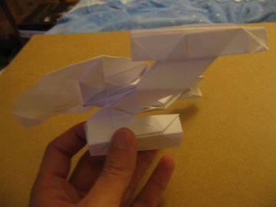 StarShip de Aoki Ryo
Origami Tanteidan 9 Convention 
Fait le Dimanche 22 juin 2014
